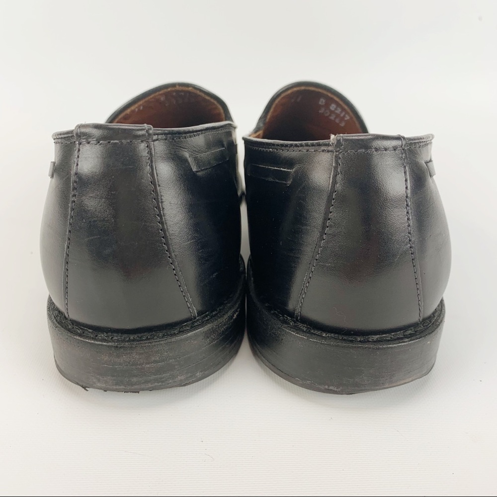 Allen Edmonds Black Slip On loafers with Tassels - Picture 5 of 6